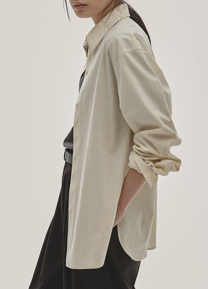 輕便chambray襯衫